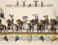 Hosemann Teodor Cavalcade of Princes and Knights. Quadrille 7  - Hermitage